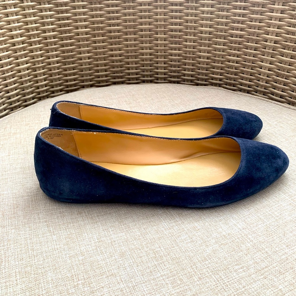 Talbots Navy Blue Flats